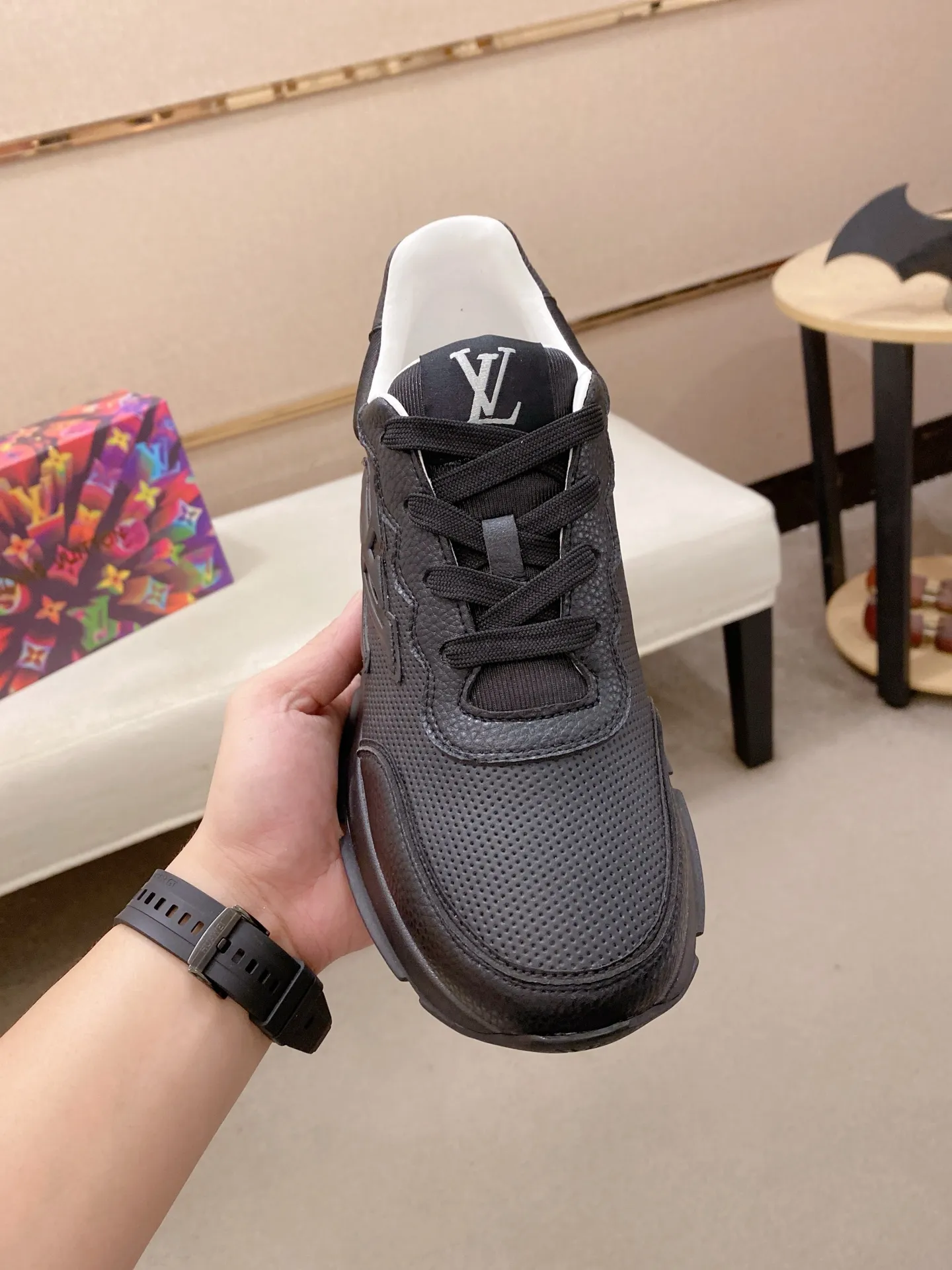 Men's shoes: 442💰🎉🎉LV~Louis Vuitton trendy men's shoes, new shipments, latest matching, the same style as the official website, super high quality, hot sales of the season [strong][strong][strong]Selected first-layer cowhide, comfortable sheepskin lining, original last, comfortable on the foot, wear-resistant rubber outsole, size: 38-44.